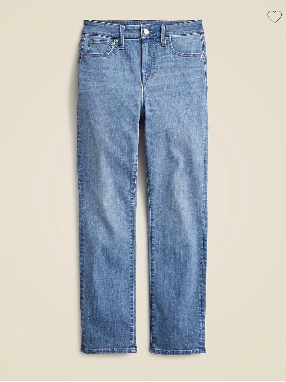 J. Crew Curvy mid-rise slim jean in 2003 super-stretch